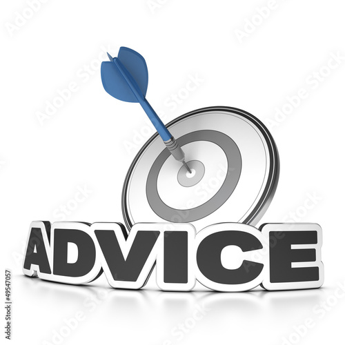 Illustration: Advice Concept, business consulting. Advice Concept, business consulting.