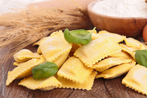 Photo: heap of raw raviolis heap of raw raviolis