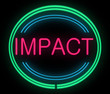 Impact concept.