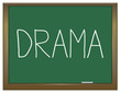 Drama concept.