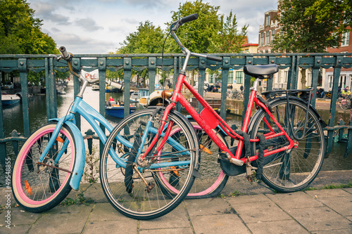 Photo: Bicycles in Amsterdam Bicycles in Amsterdam