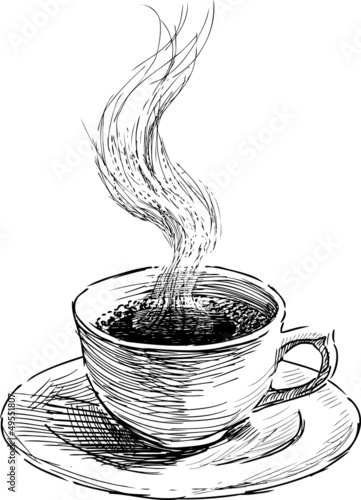 Vector: hot coffee hot coffee