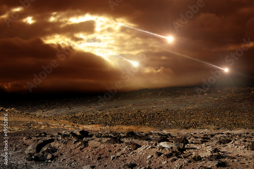 Photo: Meteors to the sky Meteors to the sky