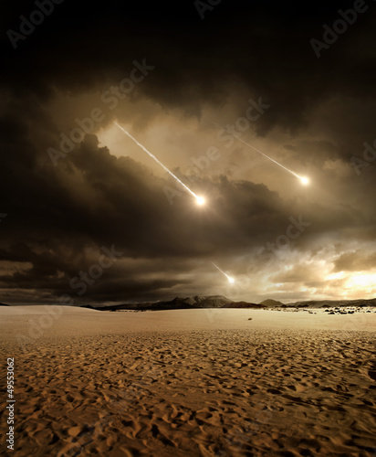Photo: Meteors to the sky Meteors to the sky