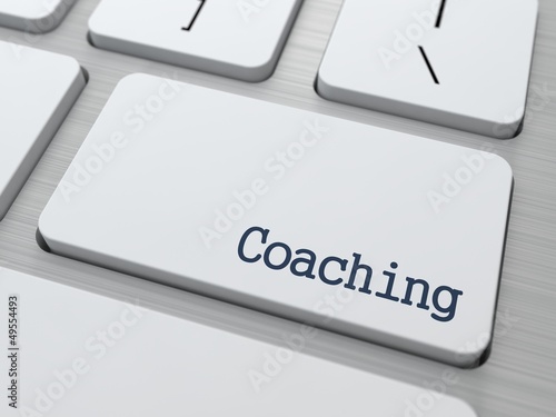 Illustration: Coaching Button. Coaching Button.