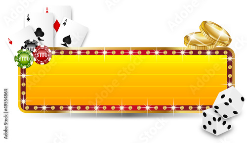 Vector: Casino background Casino background
