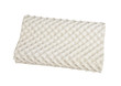 Latex natural material inside the hygienic pillow isolated