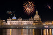 Feuerwerk in Dresden