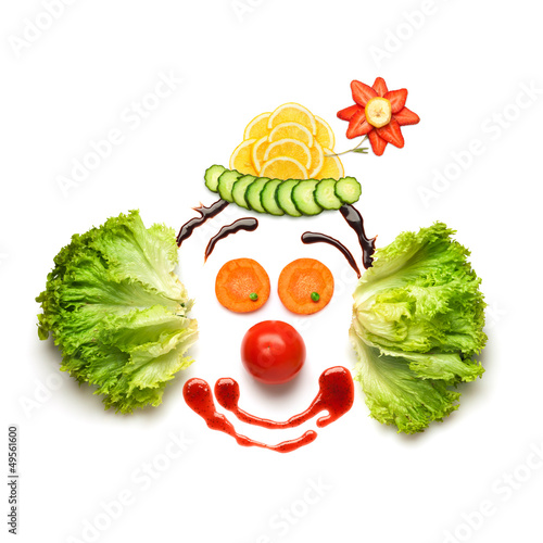 Photo: Happy meal for opponents of fast-food. Happy meal for opponents of fast-food.