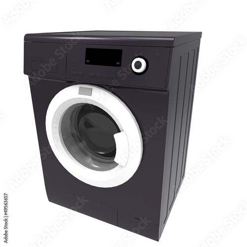 Illustration: A washing machine A washing machine