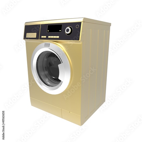 Illustration: A washing machine A washing machine
