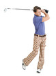 Photo: Male golfer swinging his club Male golfer swinging his club