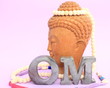 Buddha & om