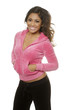 Sport cute smiling young woman