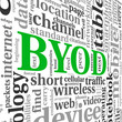 BYOD concept in tag cloud