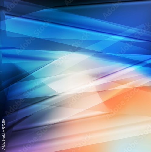 Vector: Abstract blue vector background template Abstract blue vector background template
