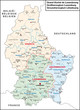 Luxemburg Verwaltungsgliederung 2012