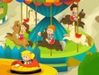 The funfair - illustration for the children