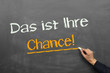 Das ist Ihre Chance!