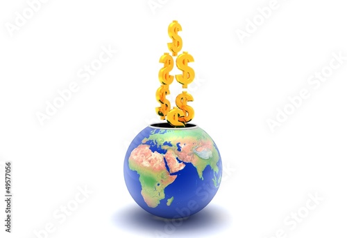 Illustration: dollar dollar