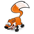 Vektor: fuchs cartoon fuchs cartoon