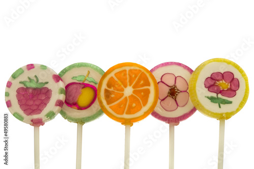Photo: bunte Früchte Lollys bunte Früchte Lollys