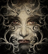 Illustrazione: Sketch made with digital tablet, spirit woman Sketch made with digital tablet, spirit woman