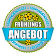 Vektor: button frühlingsangebot 1 button frühlingsangebot 1