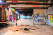 Alte Fabrik nach der Menschheit