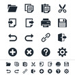 Application toolbar icons