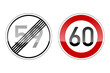 verkehrszeichen v2 geburtstag 59 60 I
