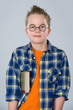 boy with book