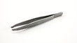 Isolated detail tweezers on white background