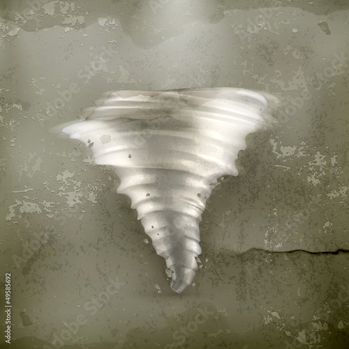 Vector: Tornado, old-style Tornado, old-style