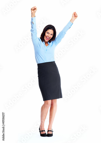 Photo: Business woman. Success. Business woman. Success.