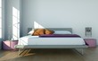 Wohndesign - modernes Schlafzimmer
