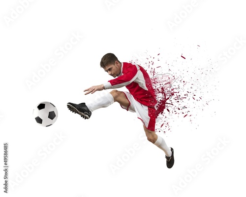 Photo: Football player Football player