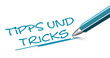 Vektor: Stift - Tipps und Tricks Stift - Tipps und Tricks