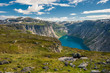 View of lake Ringedalsvatnet, Norway