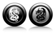 web icons with dragons