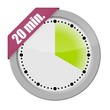 button uhr 20 min. 1