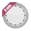 button uhr 0 min. 1