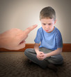 Discipline Boy Getting Time Out
