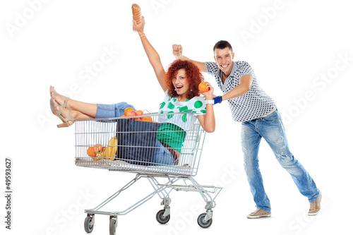 Photo: humorous shopping humorous shopping