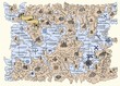 Map of the fantasy world
