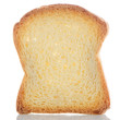 Slice of bread toasted