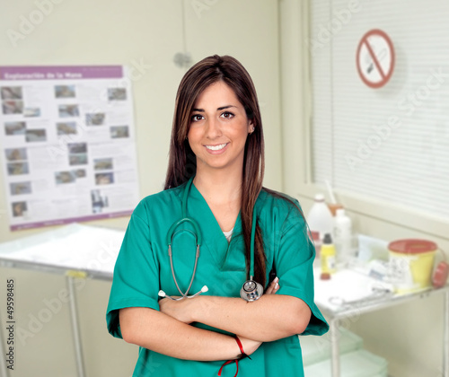 Photo: Atractive medical girl Atractive medical girl