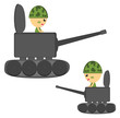 soldier tank