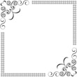 Vector decorative frames