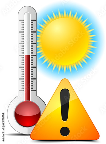 Illustration: Hot Temperature attention Hot Temperature attention